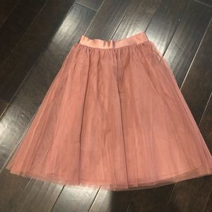 Express Skirts - Express High Waisted Tulle Midi Skirt Express Skirts - Express High Waisted Tulle Midi Skirt